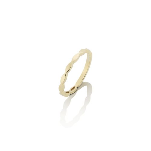 Anel em ouro amarelo - Soleil