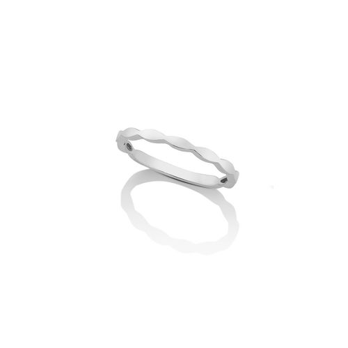 Anel em ouro branco - Soleil