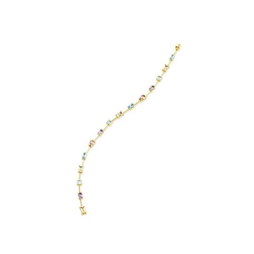 Pulseira em ouro amarelo e safiras - Riviera