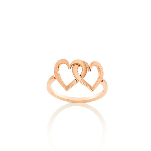 Anel em ouro rosa - Better Together