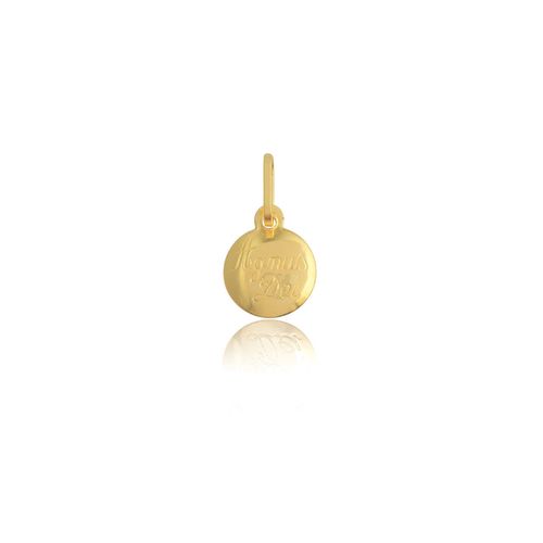 Pingente em ouro amarelo - agnus dei - Infantil
