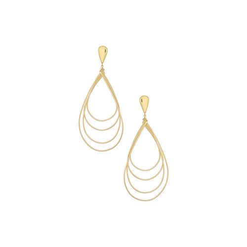 Brinco em ouro amarelo - brisa - Oceano