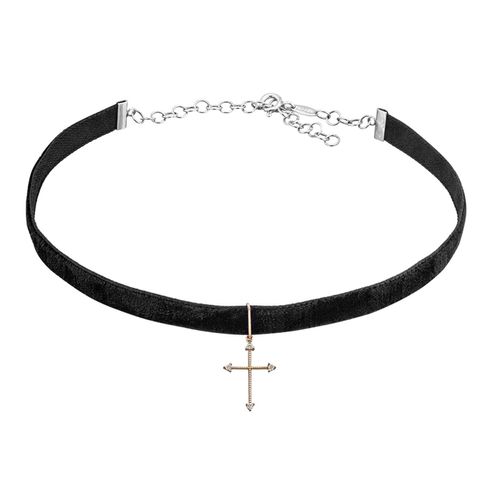 Colar Choker Cruz