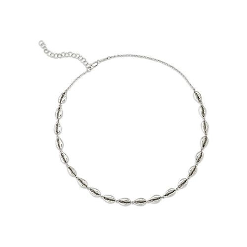 Colar choker em prata - búzios - Oceano