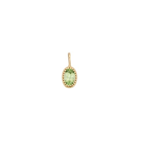 Pingente em ouro amarelo e peridoto - Ginger
