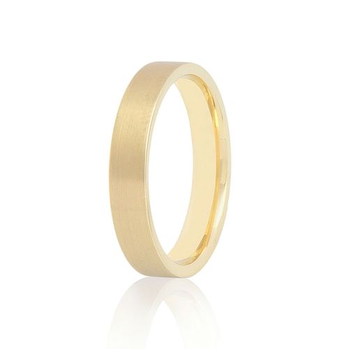 Aliança em ouro amarelo