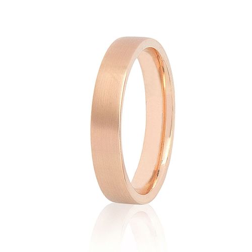 Aliança em ouro rosa