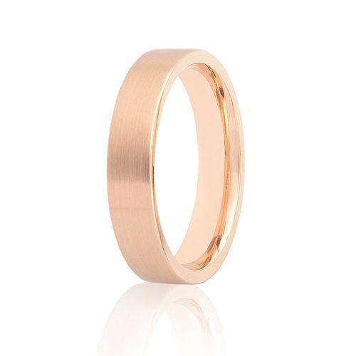 Aliança em ouro rosa