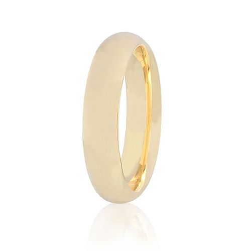 Aliança em ouro amarelo