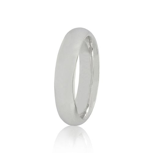 Aliança em ouro branco