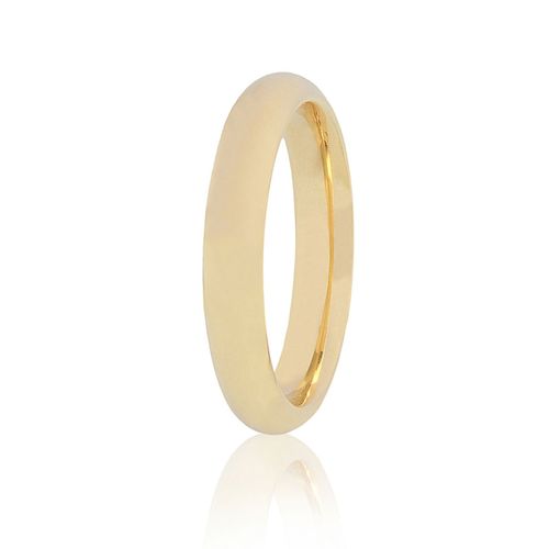 Aliança em ouro amarelo