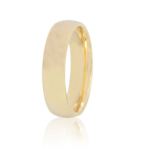 Aliança em ouro amarelo