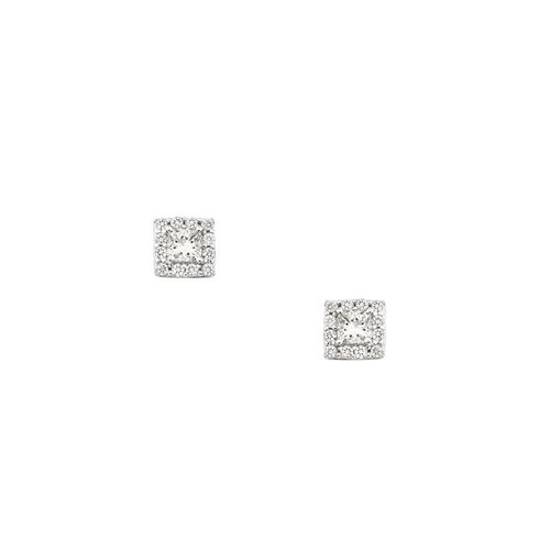 Brinco em ouro branco e diamantes - Graduated
