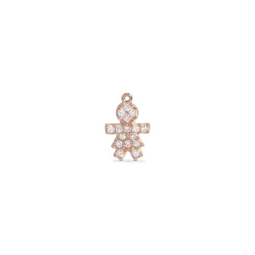 Pingente em ouro amarelo e diamantes - Filhinha