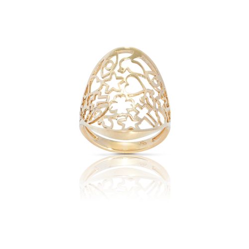 Anel em ouro amarelo - Sorte