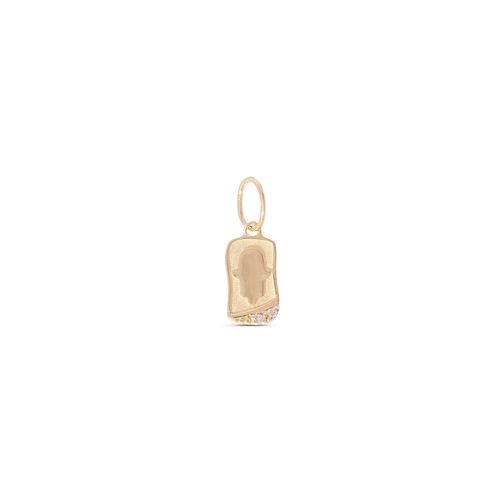 Pingente em ouro amarelo e diamantes - Hamsa - Religioso