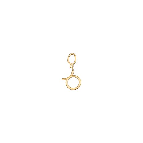 Pingente em ouro amarelo - touro - Signos