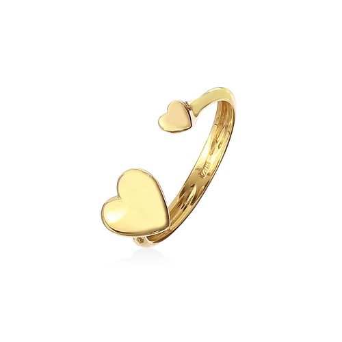 Anel em ouro amarelo - Amor Infinito