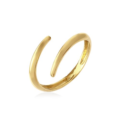 Anel em ouro amarelo - Linha da Vida