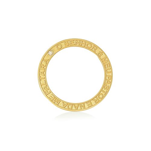 Pingente em ouro amarelo e diamantes - Blessings