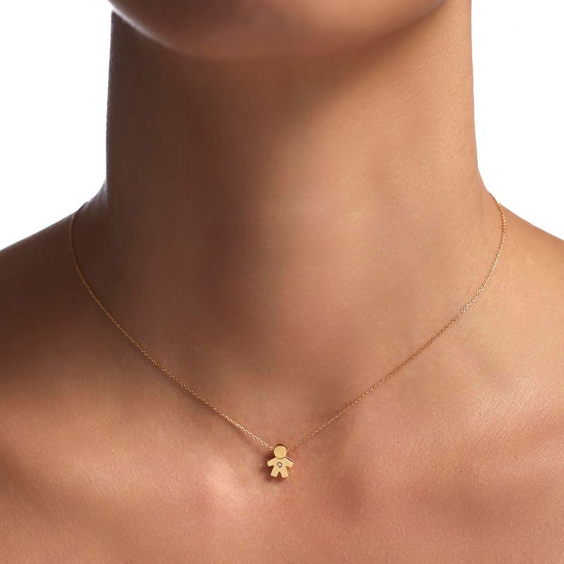 pingente-em-ouro-amarelo-e-diamante---menino-duplo-091231-modelo-01