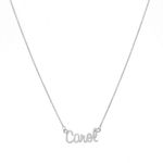 Colar em ouro branco - personalizado - Selfie 2