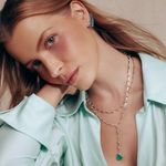 Colar em ouro branco com diamantes - Eternity                                                                                                          1