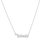 Colar em ouro branco - personalizado - Selfie 3