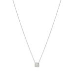 Colar em ouro branco e diamantes - Graduated 0