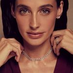 Colar em ouro branco e diamantes - Groumette 1
