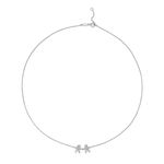 Colar em ouro branco e diamantes - Lovely Family                                                                                                       2