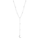Colar em ouro branco e diamantes - Sky 0
