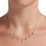 Colar em ouro branco e diamantes - Riviera                                                                                                             1