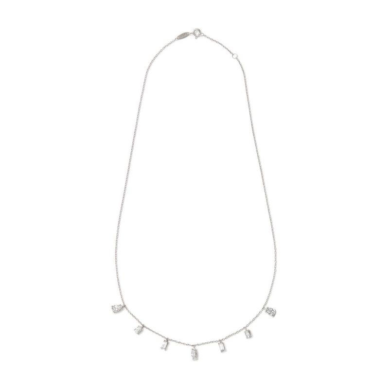 Colar em ouro branco e diamantes - Riviera                                                                                                             2