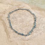 Colar em ouro branco   guas marinhas e diamantes - Libert  1
