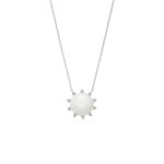 Colar em ouro branco  p rola e diamantes - Euphoria 0