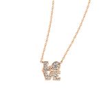 Colar em ouro rosa e diamantes - All You Need 0