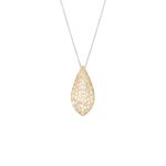 Colar em prata e ouro amarelo - Reflexovvvvvvvvvvv 0