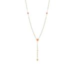 Colar em ouro amarelo  p rola e diamante - Ter o Ros rio 0