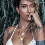 Colar em ouro amarelo  prata   gua marinha e madrep rola - olho - Patu  1