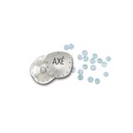 Colar em ouro amarelo  prata   gua marinha e madrep rola - olho - Patu  2