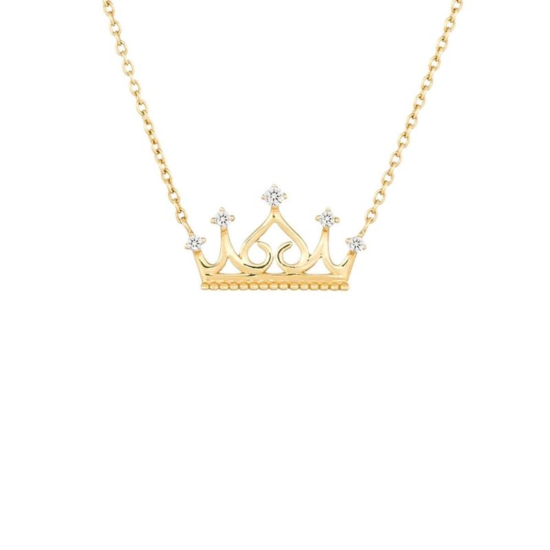 Colar em ouro amarelo e diamantes - Princesa 0