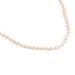 Colar em ouro amarelo e p rolas 0