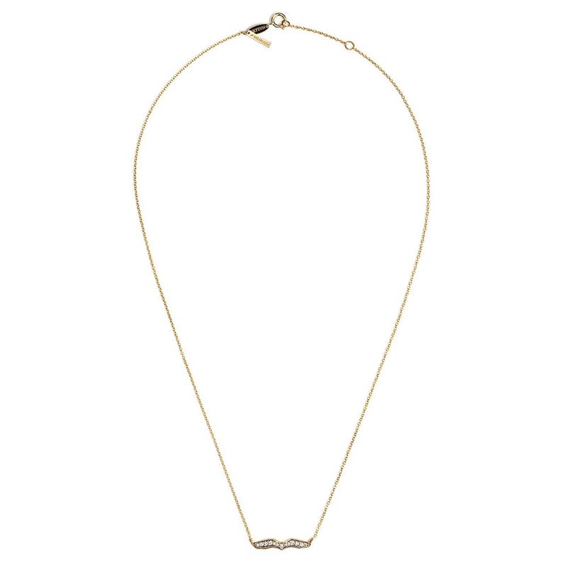 Colar em ouro amarelo e diamantes - Falc o - Gerando Falc es 1