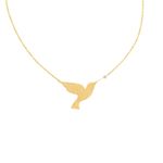 Colar em ouro amarelo e diamante - bejiinho - Beija Flor 0