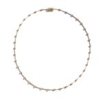 Colar em ouro amarelo com diamantes - Eternity 2