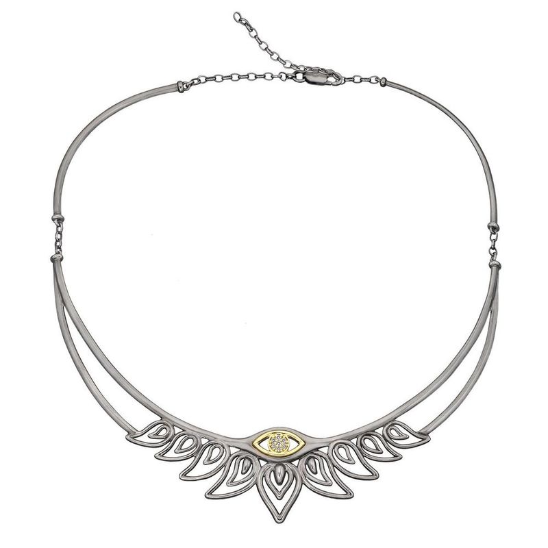 Colar em ouro amarelo e diamantes   L tus 0