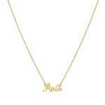 Colar em ouro amarelo - personalizado - Selfie 0
