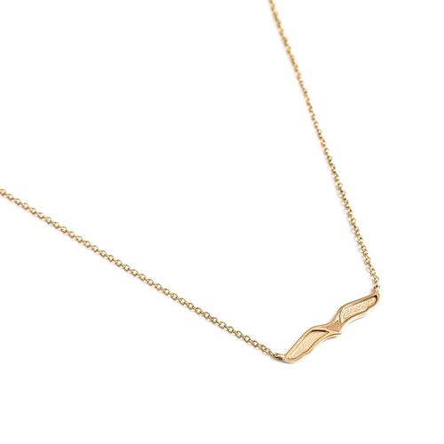 Colar em ouro amarelo - Falcão - Gerando Falcões