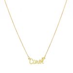 Colar em ouro amarelo - personalizado - Selfie 2